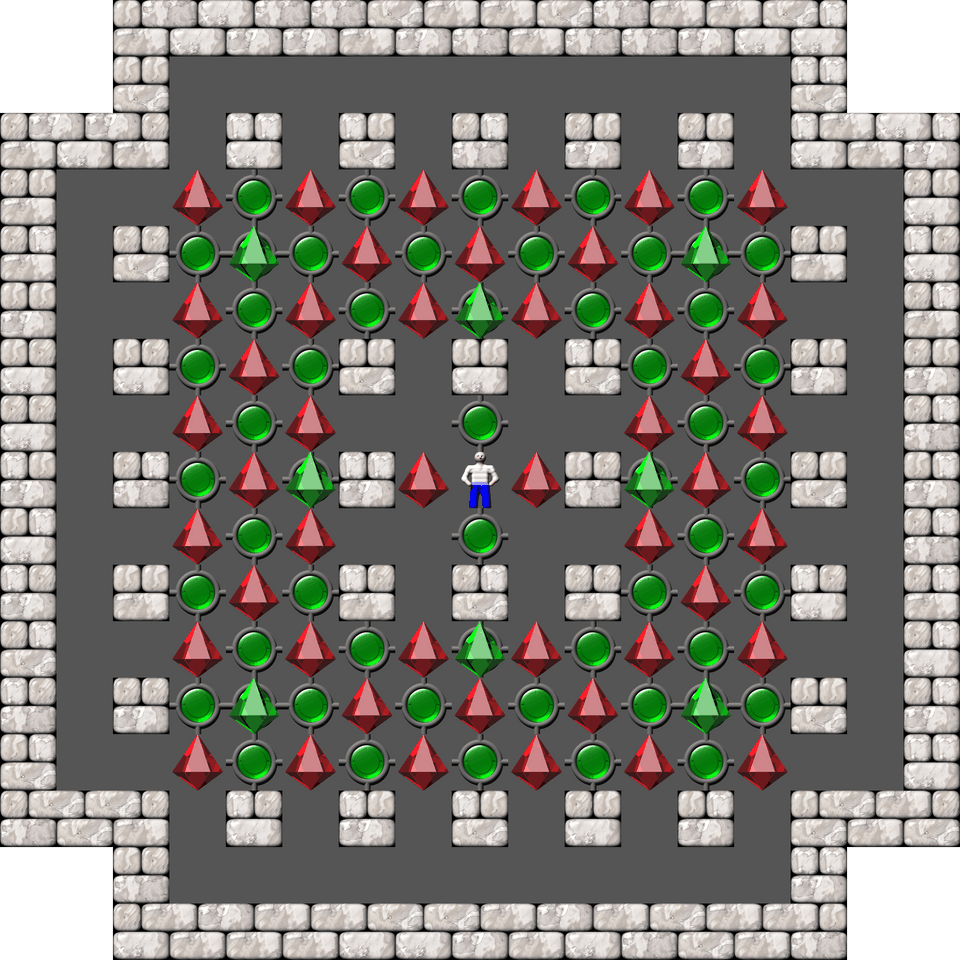 Sokoban David W. Skinner Arranged level 306